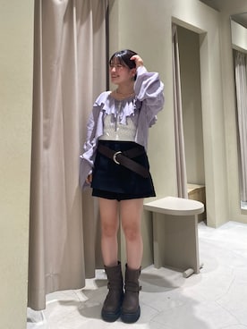 「ブラウスコーデ」｜kanaさん（レディース・147cm）の秋コーディネート