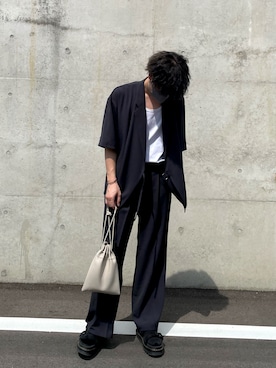 「RAGEBLUE（レイジブルー）のシリコンテンジクロングタンク/873711（タンクトップ）」を使った、RYOさん（メンズ・175cm）の秋コーディネート