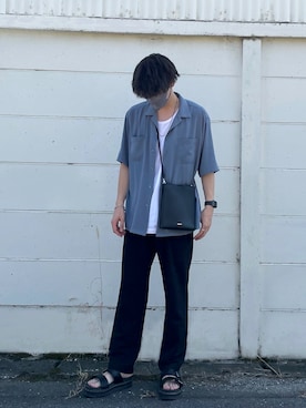 「Lui's（ルイス）のアイテム（アクセサリー）」を使った、RYOさん（メンズ・175cm）の夏コーディネート