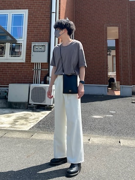 「Lui's（ルイス）のアイテム（アクセサリー）」を使った、RYOさん（メンズ・175cm）の秋コーディネート