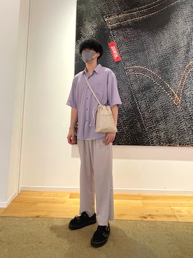 「Lui's（ルイス）のアイテム（アクセサリー）」を使った、RYOさん（メンズ・175cm）の夏コーディネート