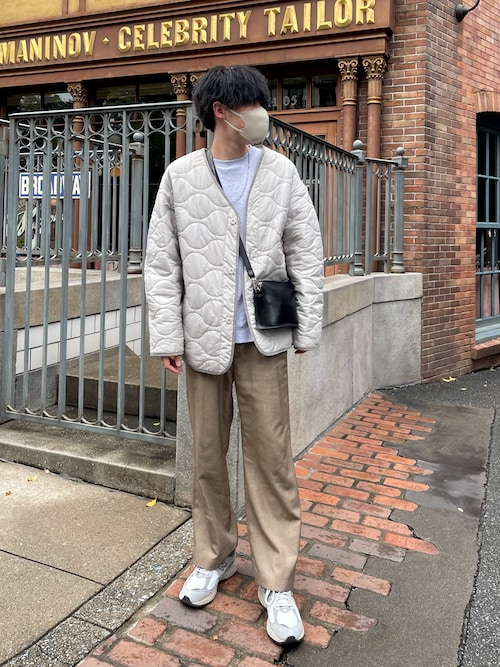RYO|WYM LIDNMのブルゾンを使ったコーディネート - WEAR (お得な特別割引価格) LAYERED 3WAY MILITARY BLOUSON SHORT M-65 ブルゾン