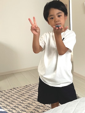 Rさん（キッズ・110cm）の夏コーディネート