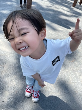 Rさん（キッズ・120cm）の春コーディネート