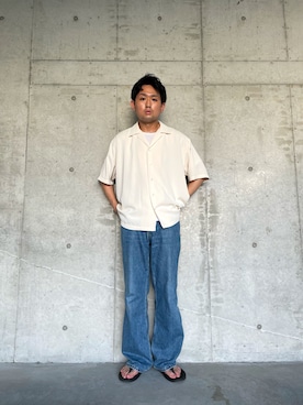 「マリン」｜maron🌰さん（メンズ・169cm）の夏コーディネート