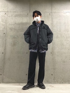 「RYO TAKASHIMA（リョウタカシマ）のアイテム」を使った、maron🌰さん（メンズ・169cm）の春コーディネート