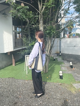 「アイテム（バレエシューズ）」を使った、marenさん（レディース・165cm・20代）の秋コーディネート