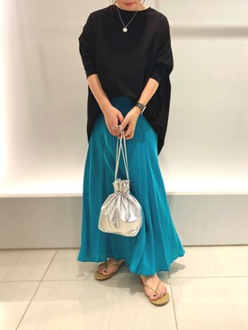 SEKIGUCHI.Rさん（レディース・160cm）の夏コーディネート