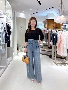 SEKIGUCHI.Rさん（骨格ストレート・レディース・160cm）の夏コーディネート