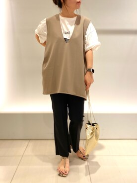 SEKIGUCHI.Rさん（レディース・160cm）の夏コーディネート