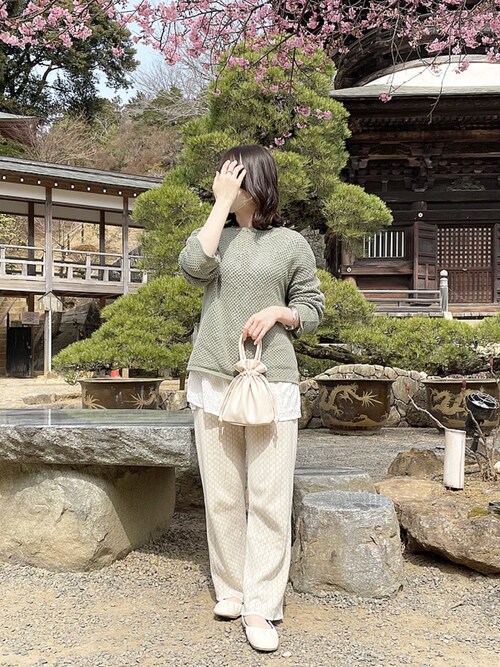 LOWRYS FARM（ローリーズファーム）の「7Gメッシュニットプル