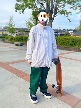 ジャージを使った メンズライク のレディース人気ファッションコーディネート Wear