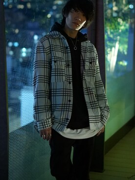 「H&M（エイチ・アンド・エム）のアイテム（その他トップス）」を使った、KAICHIさん（メンズ・165cm）の冬コーディネート