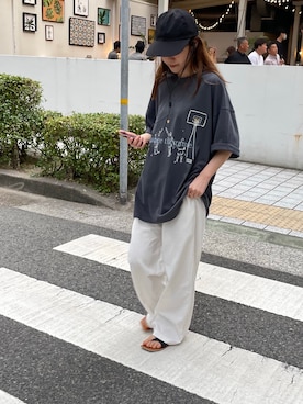 ANNAさん（レディース・158cm）の夏コーディネート