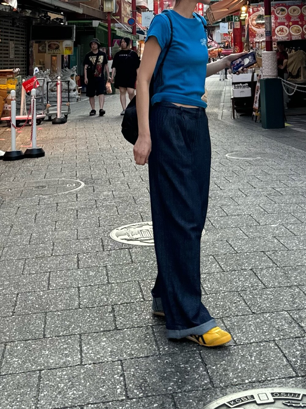 CANAL JEAN（キャナルジーン）の「El mar スラブデニムタックパンツ（デニムパンツ）」 - WEAR