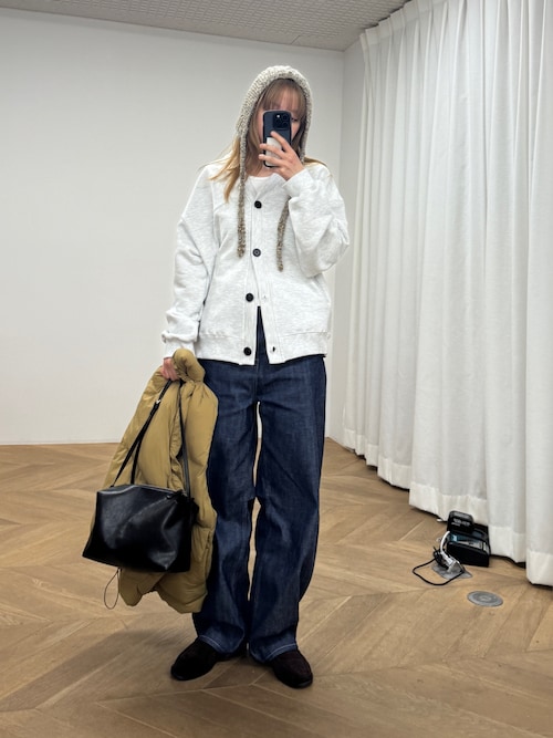 HARING　スウェットカーディガン