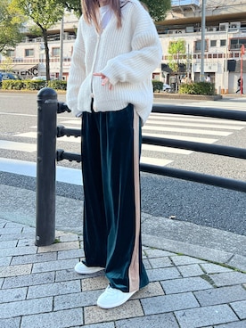 「CANAL JEAN（キャナルジーン）のアイテム（アクセサリー）」を使った、ANNAさん（レディース・158cm）の秋コーディネート