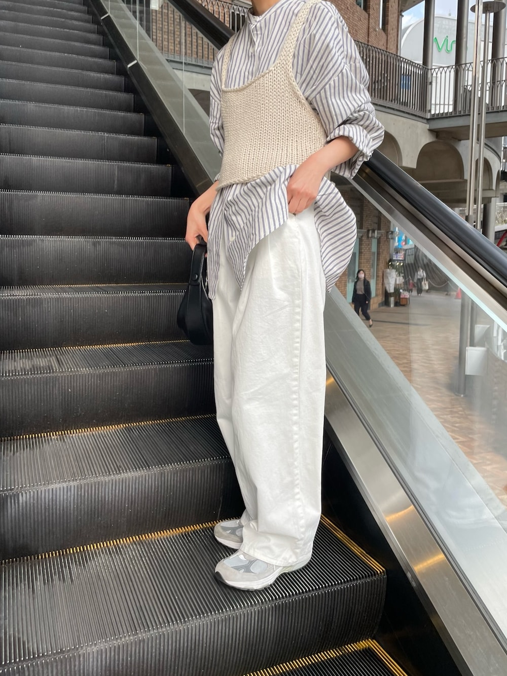 セール】El mar コットンタックストレートパンツ（その他パンツ