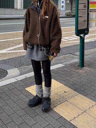 CANAL JEAN☆El marフリースミニスカート/靴下SET 新品✨ 1767110060_320.jpg