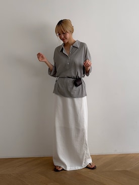 ANNAさん(レディース・158cm)の夏コーディネート