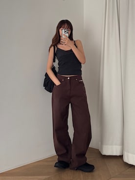 「アイテム（その他シューズ）」を使った、ANNAさん（レディース・158cm）の夏コーディネート