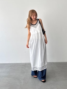 ANNAさん(レディース・158cm)の夏コーディネート