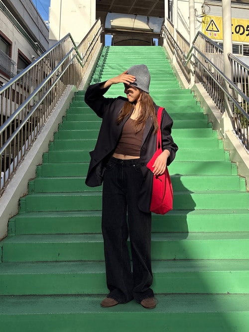 OUVIR SKEWデニムパンツ（デニムパンツ）｜CANAL JEAN（キャナルジーン