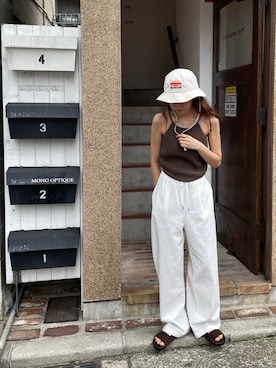 ANNAさん(レディース・158cm)の夏コーディネート