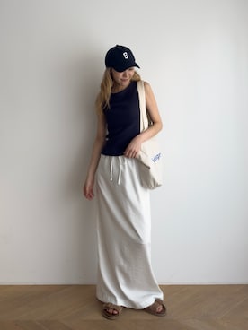 ANNAさん(レディース・158cm)の夏コーディネート
