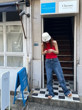 ANNAさん（レディース・158cm）の夏コーディネート