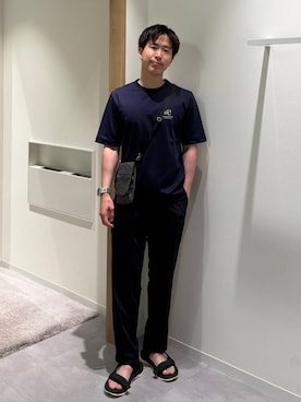 「GLOBAL WORK（グローバルワーク）のアイテム」を使った、きむさん（メンズ・168cm）の夏コーディネート