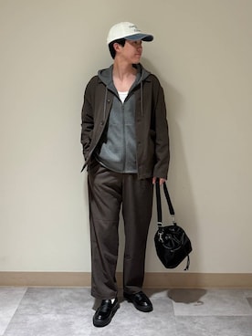 「GLOBAL WORK（グローバルワーク）のアイテム（トップス）」を使った、きむさん（メンズ・168cm）の秋コーディネート