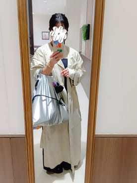 「アイテム（スリッポン）」を使った、mさん（レディース・150cm）の秋コーディネート