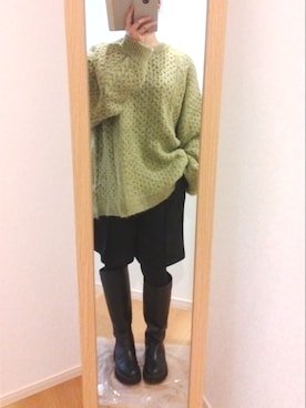 mさん（レディース・150cm）の冬コーディネート