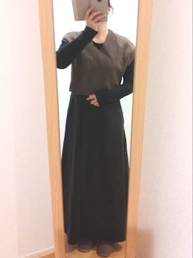 mさん（レディース・150cm）の冬コーディネート