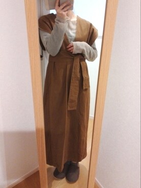 mさん(レディース・150cm)の冬コーディネート