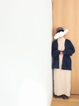 「DISCOAT（ディスコート）のアイテム（帽子）」を使った、mさん（レディース・150cm）の秋コーディネート