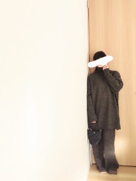 「select MOCA by son（セレクトモカバイソン）のアイテム（パンツ）」を使った、mさん（レディース・150cm）の秋コーディネート