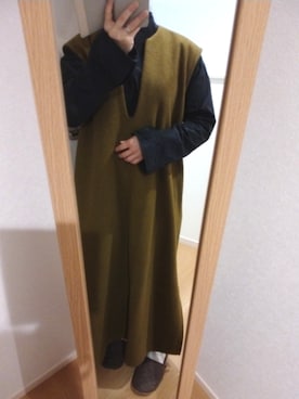 mさん（レディース・150cm）の冬コーディネート