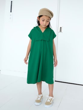 「アイテム（ワンピース/ドレス）」を使った、antiquatoy  officialさん（キッズ・110cm）の春コーディネート