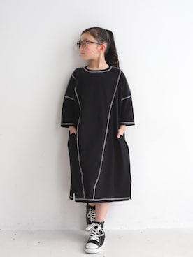 「アイテム（ワンピース/ドレス）」を使った、antiquatoy  officialさん（キッズ・120cm）の春コーディネート