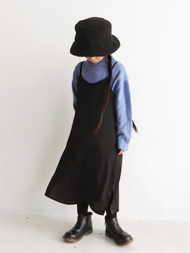 「antiquatoy」｜antiquatoy  officialさん（キッズ・125cm）の冬コーディネート