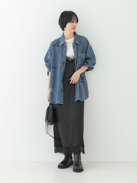 mackeyさん(レディース・160cm)の夏コーディネート