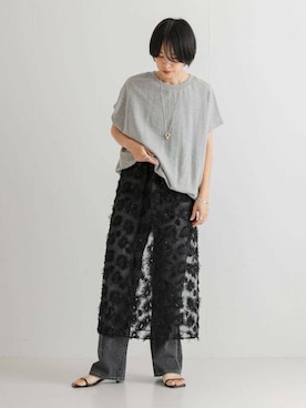 mackeyさん（レディース・160cm）の夏コーディネート