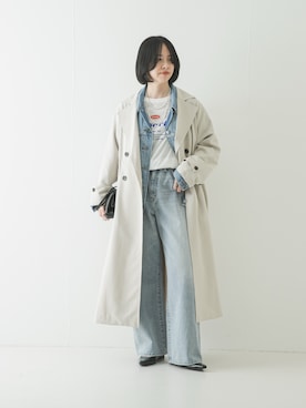 mackeyさん（レディース・160cm）の春コーディネート