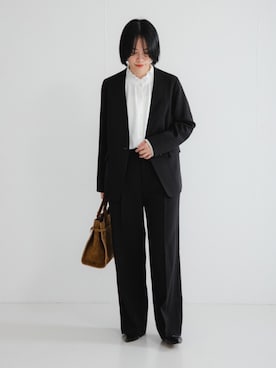 「URBAN RESEARCH」｜「アイテム（ジャケット/アウター）」を使った、mackeyさん（レディース・160cm）の冬コーディネート