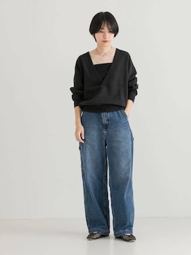 mackeyさん（レディース・160cm）の夏コーディネート