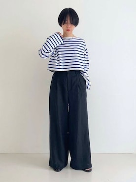 mackeyさん（レディース・160cm）の春コーディネート