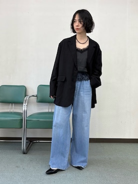 mackeyさん（レディース・160cm）の冬コーディネート