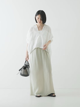 mackeyさん(レディース・160cm)の春コーディネート